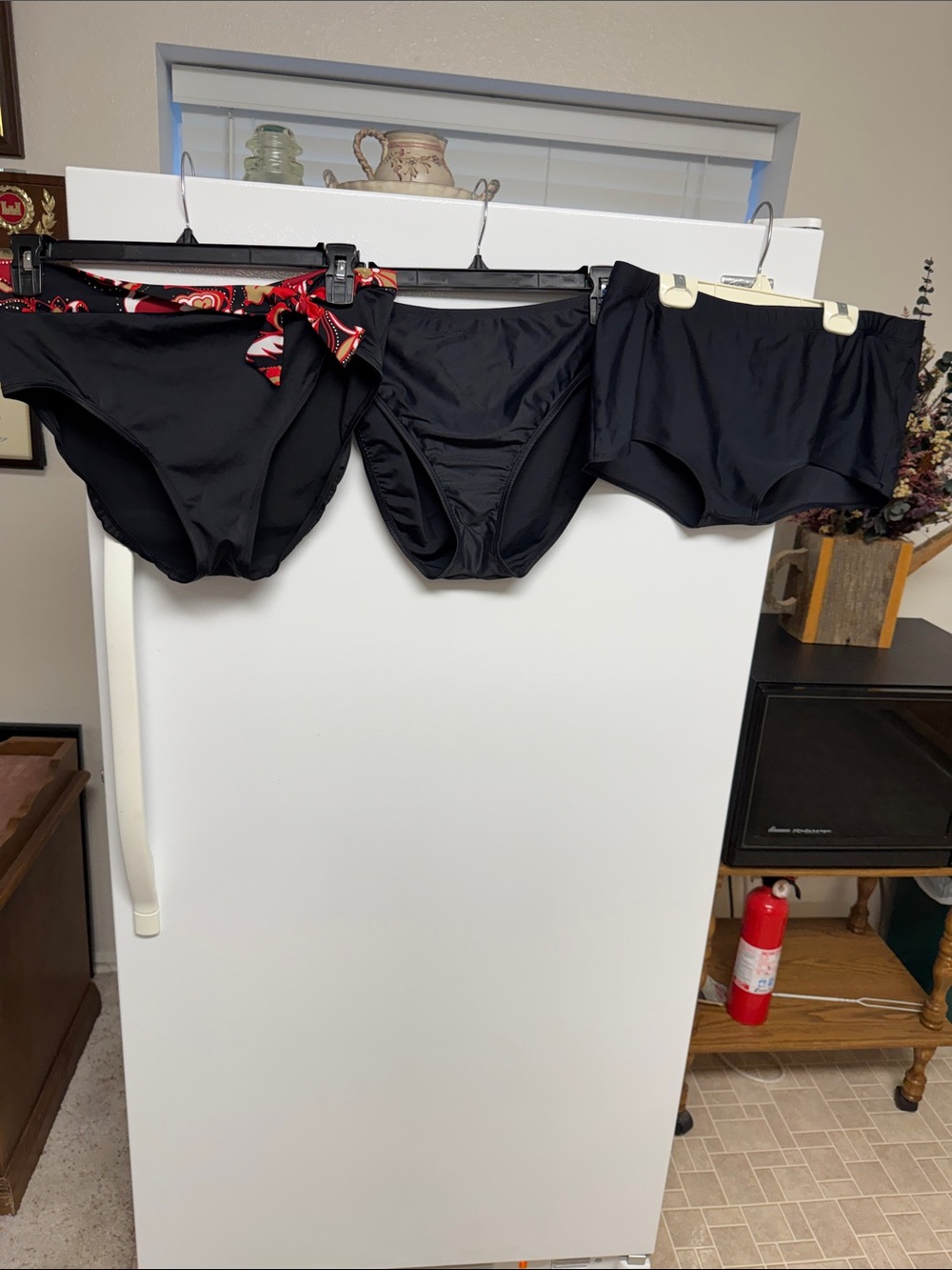 3 Women's Black Swim Classic Coverage Swim Briefs